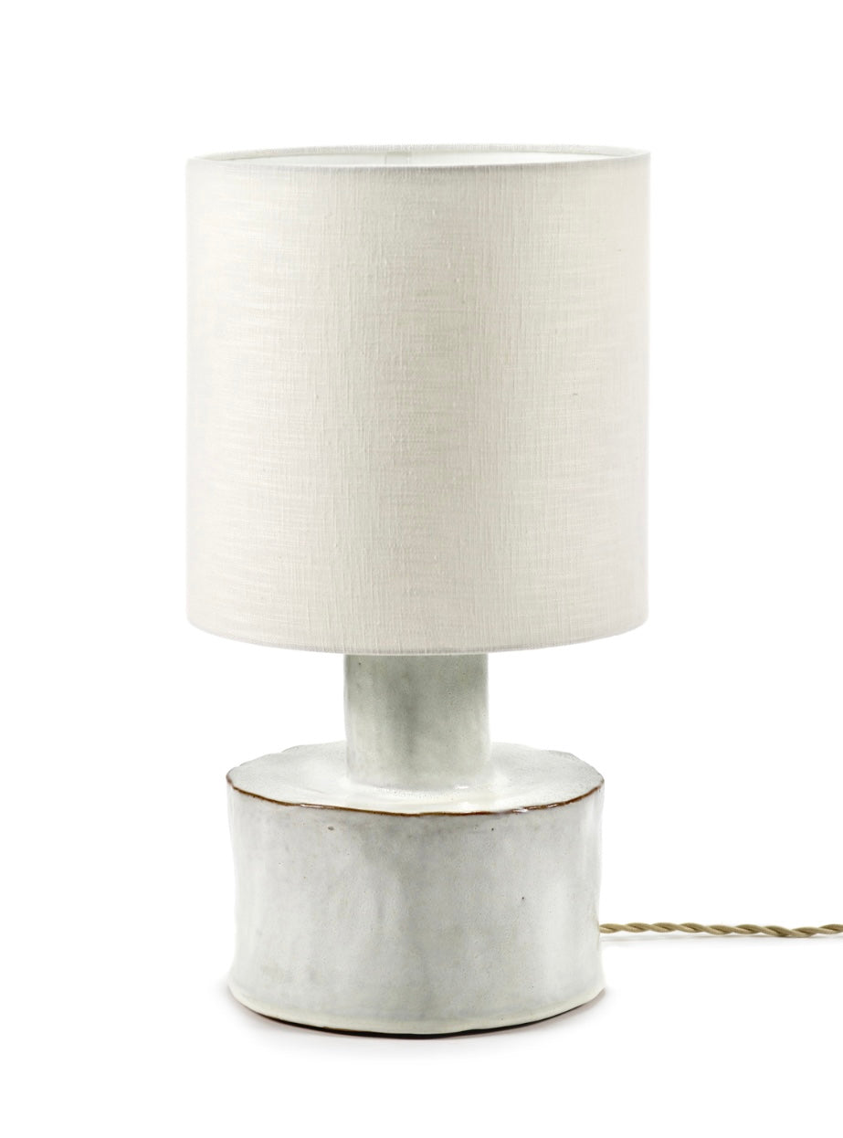 Serax by Marie Michielsen keramische tafellamp 'Catherine' in glanzend wit