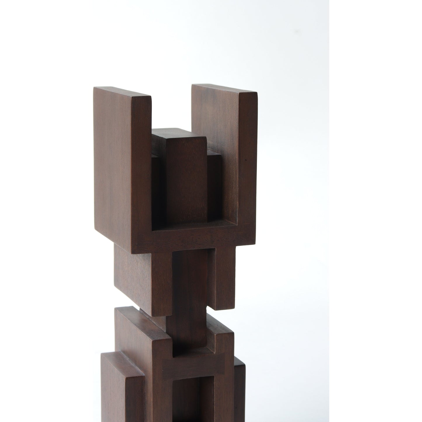 Modern_Shapes_Editions_wood Sculpture_False_idol_4_Levi_Hawken_mahonie