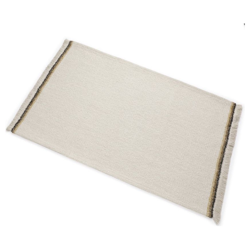 Scapa Home bath mat Porec in sand and brown 65cm x 100 cm