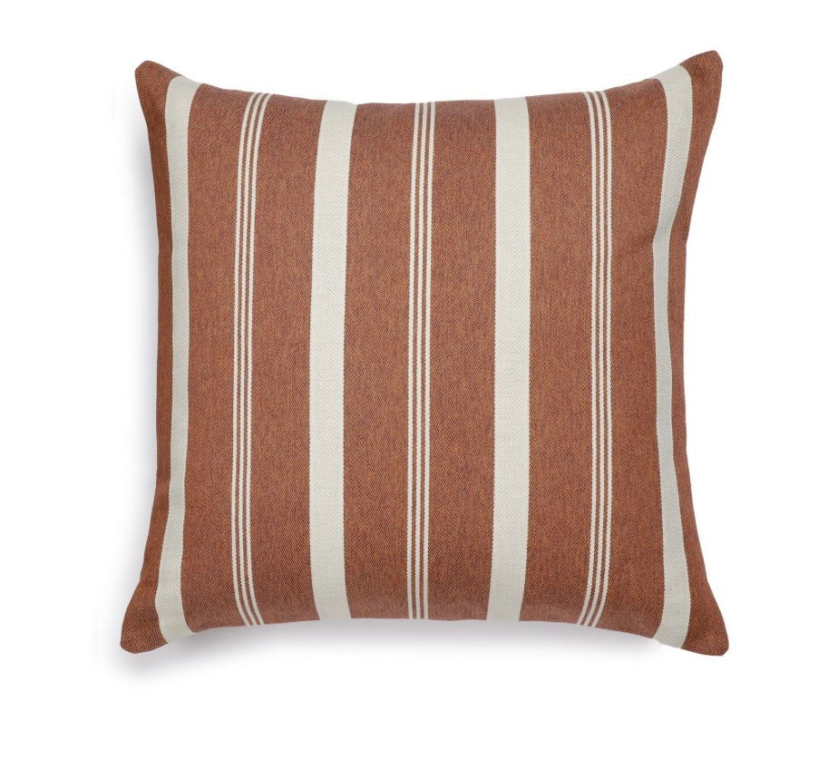 Scapa Home buitenkussen ‘Berber’ in terracotta 60 x 60 cm