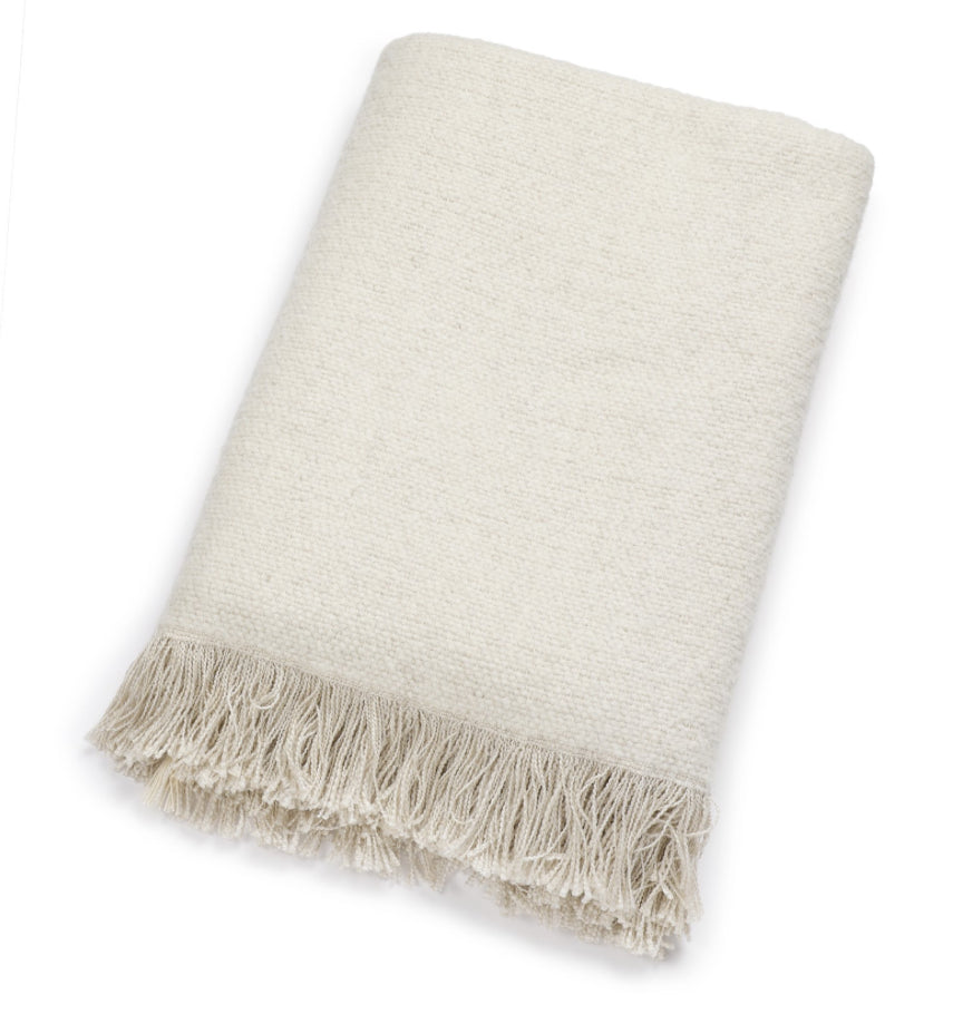 Scapa Home plaid ‘Lindon' in off-white