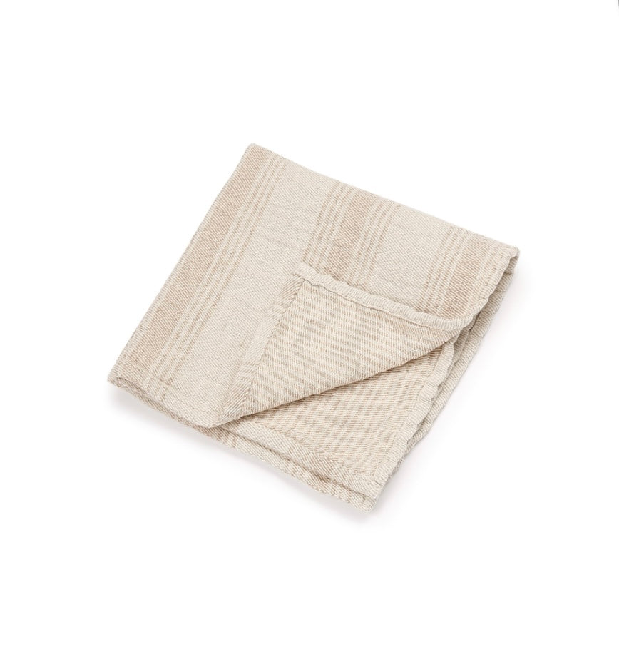 Scapa Home servet 'Genoa' in licht roze streep