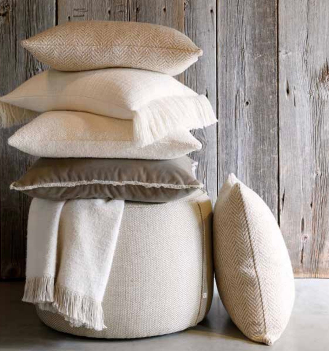 Scapa Home sierkussens op poef