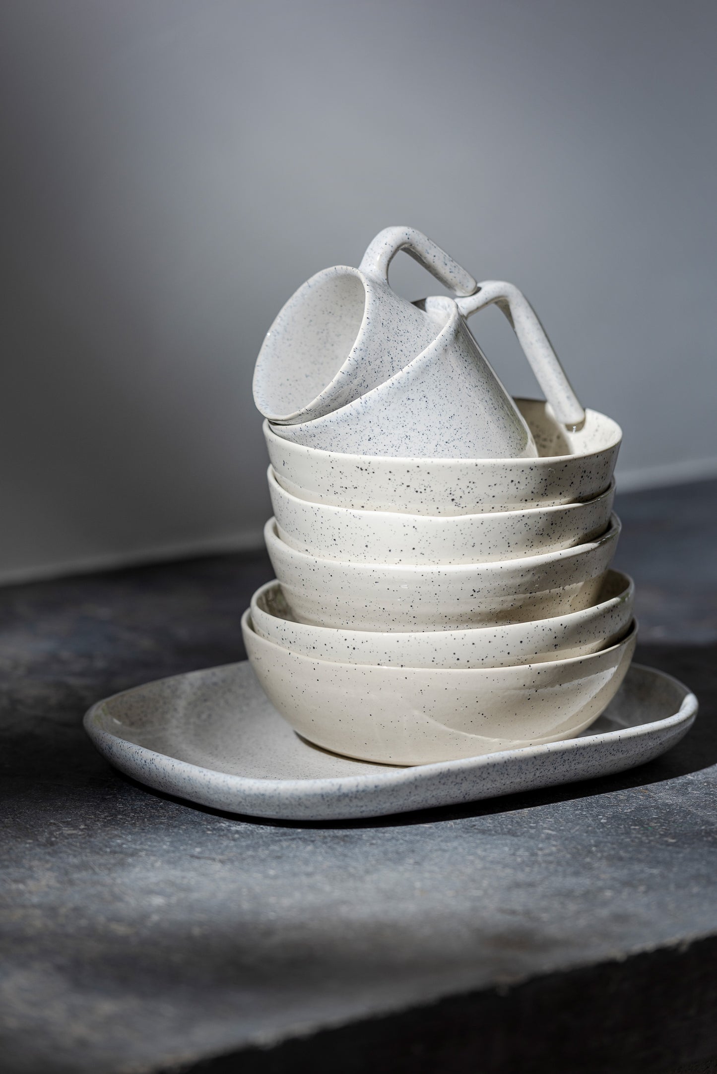 Scapa Home steengoed servies 'Peneda' in ivoor kleur