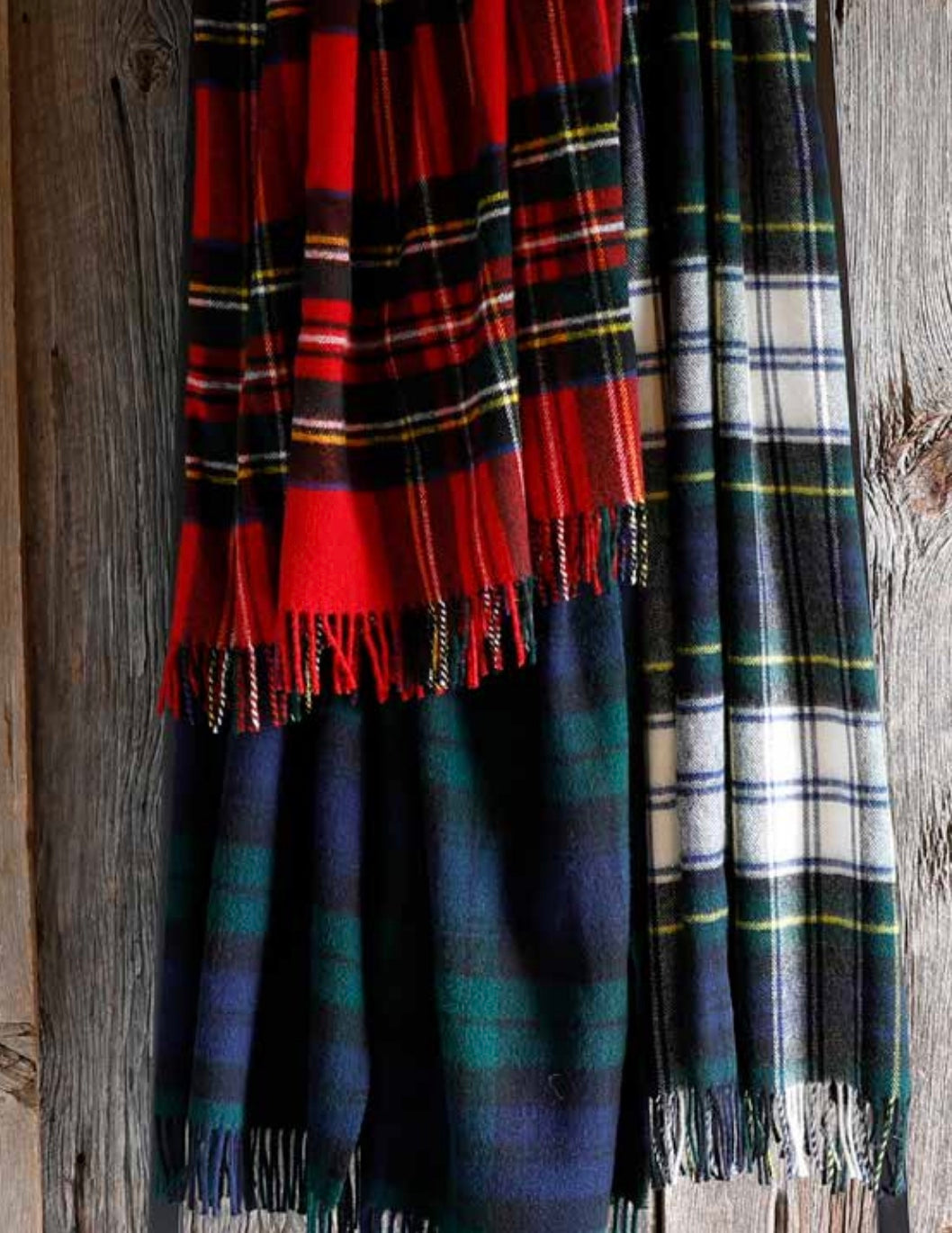 Scapa Home tartan plaids
