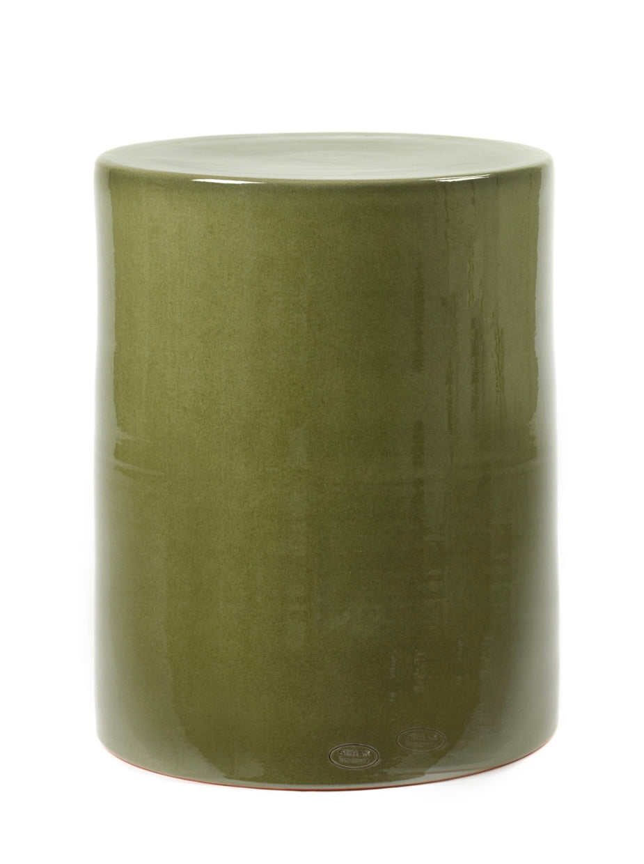 Serax by Marie Michielssen keramisch krukje/bijzettafeltje in lichtgroen
