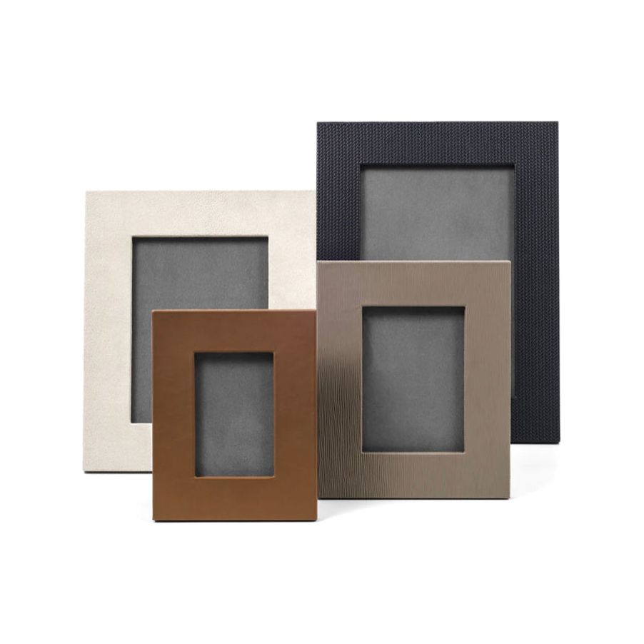 Pinetti_leather_foto_frames_set Pinetti_leather_photo_frames_set