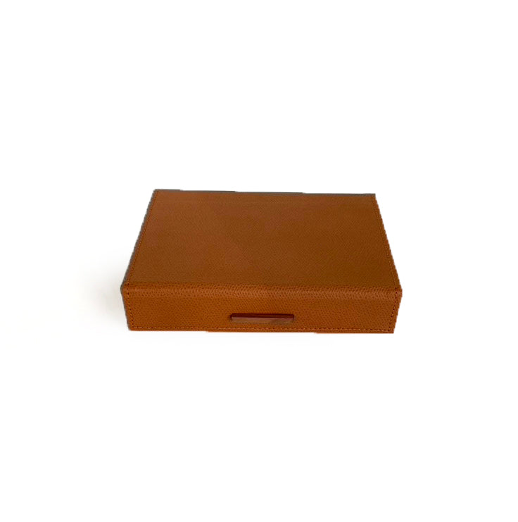 Pinetti_leather_playing_cards_holder_camel_closed box