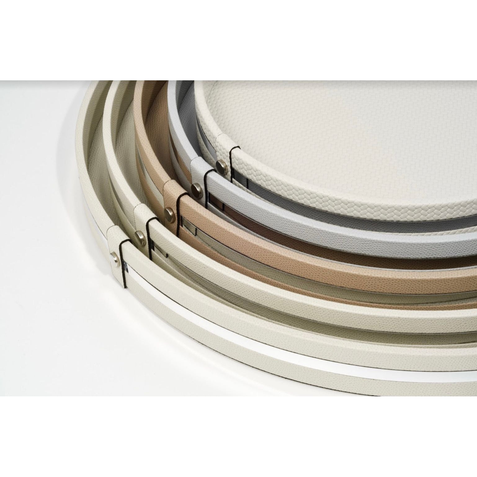 Pinetti_leather_trays_venere_set Pinetti_leather_trays_venere_set