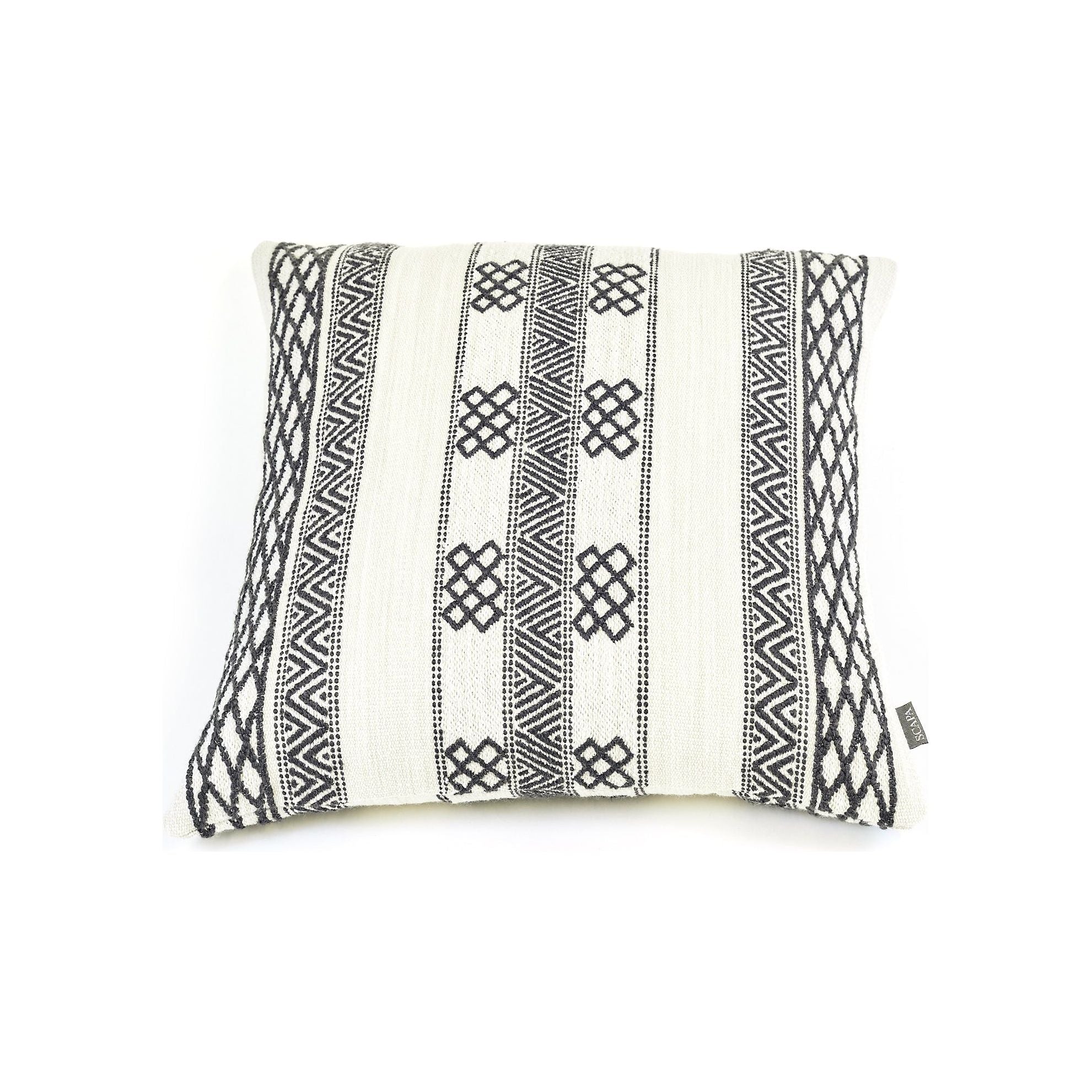 Scapa_Home_cushion-grim-50cm-x-50cm-chalk-white-coffee ethnic pattern Scapa_Home_cushion-grim-50cm-x-50cm-chalk-white-coffee ethnic pattern