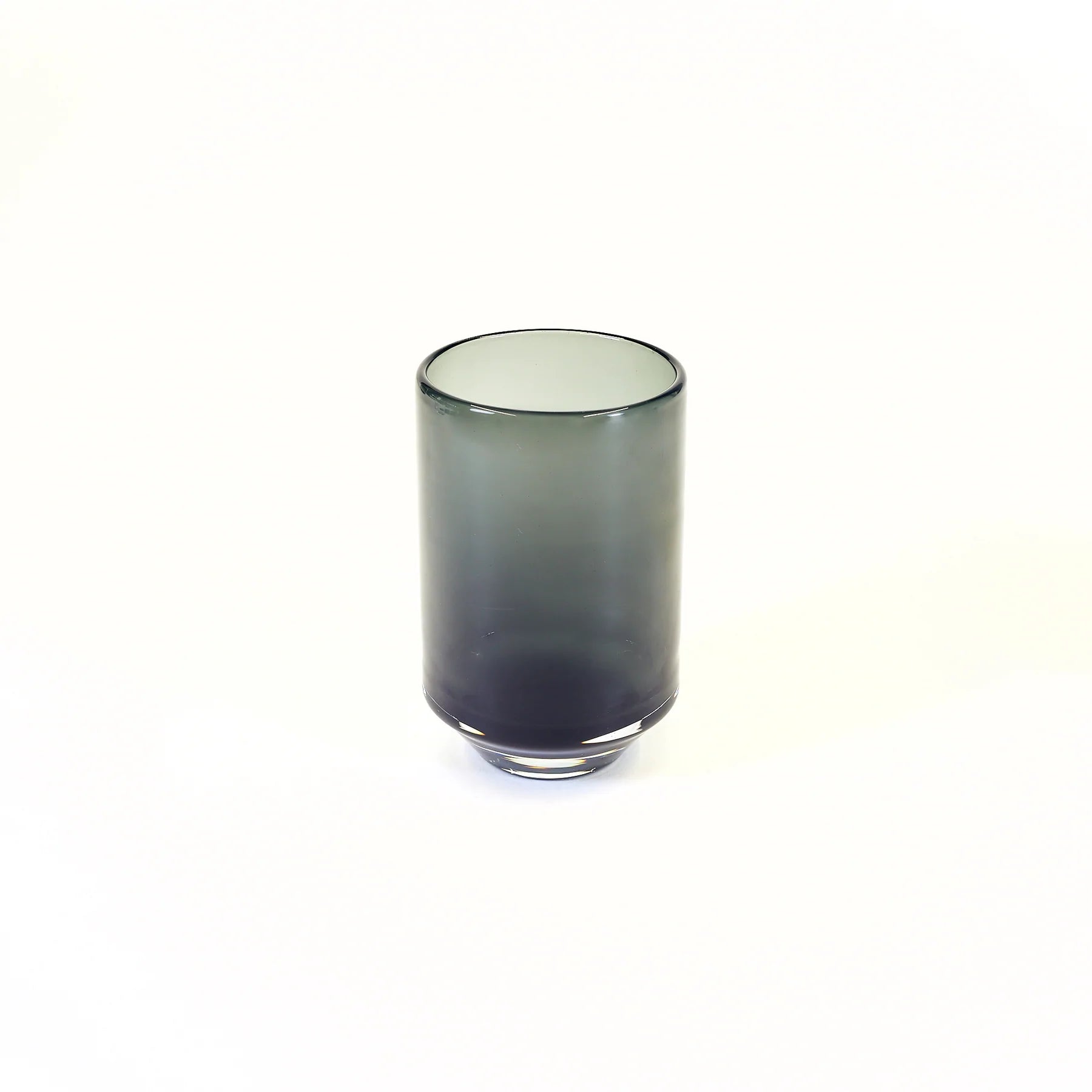 Scapa Home glass vase 'Titus' in dark grey