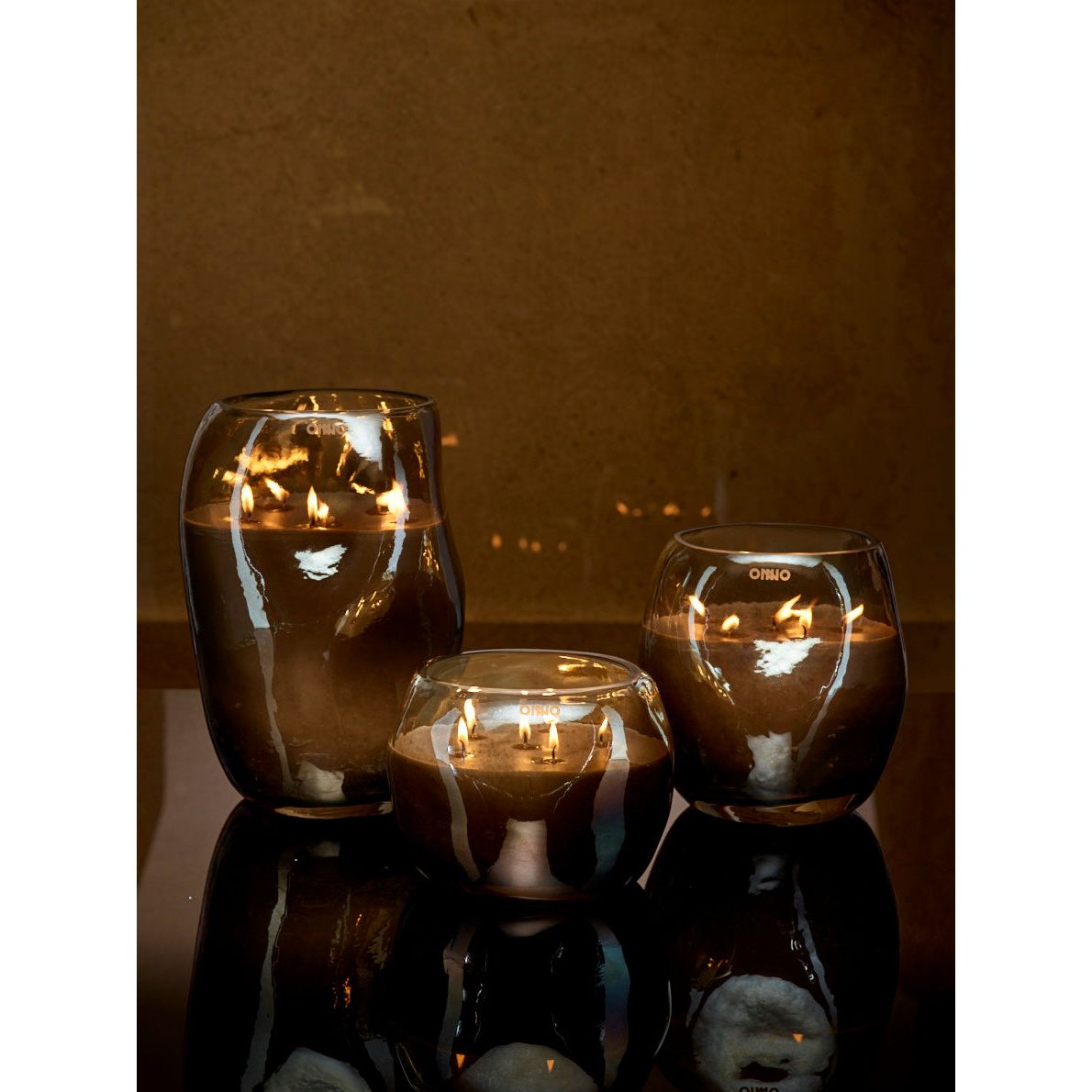 ONNO brandende luxe geurkaarsen set Cape Champagne muse