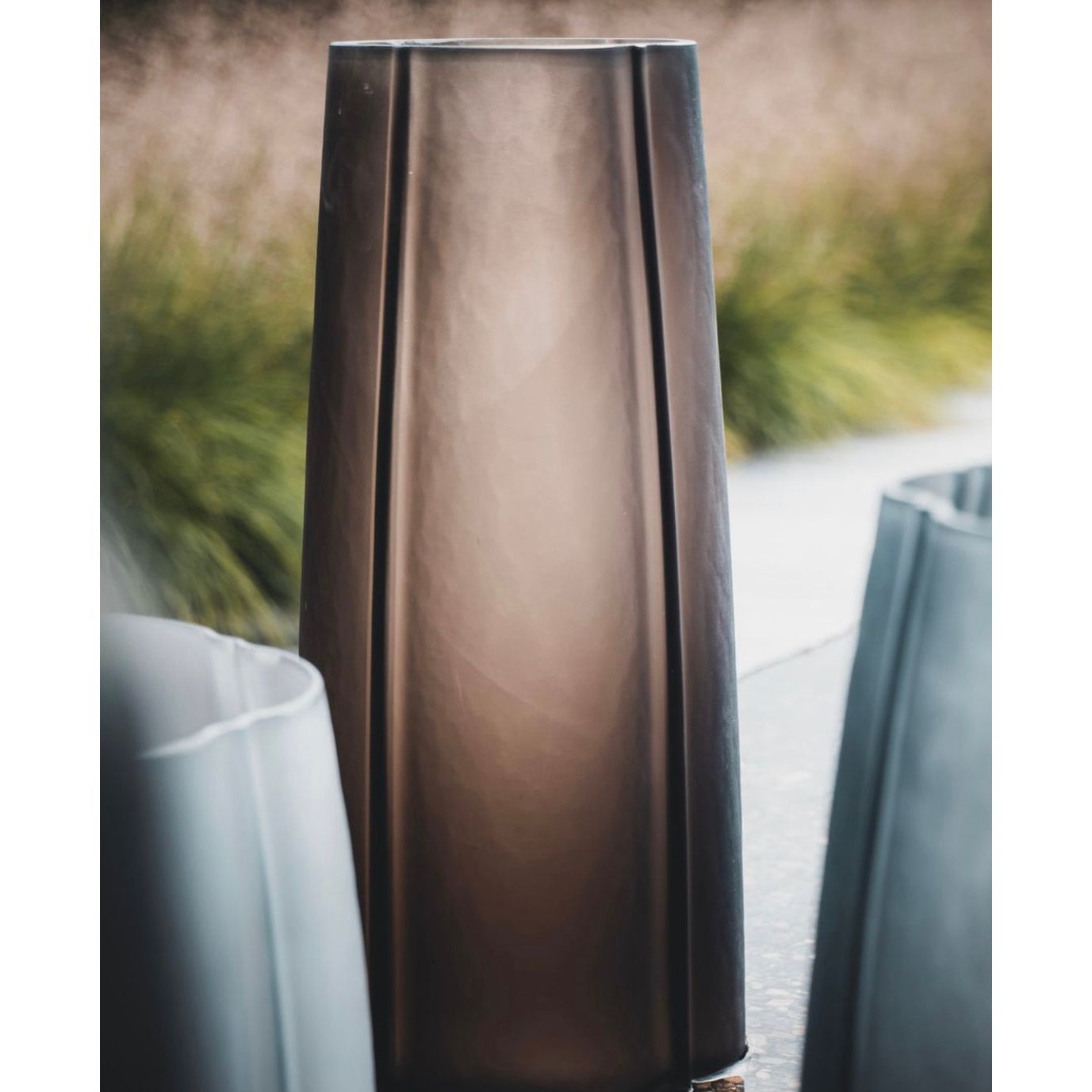 Serax_Shape_glass Vases_Piet_Boon_set_of_three