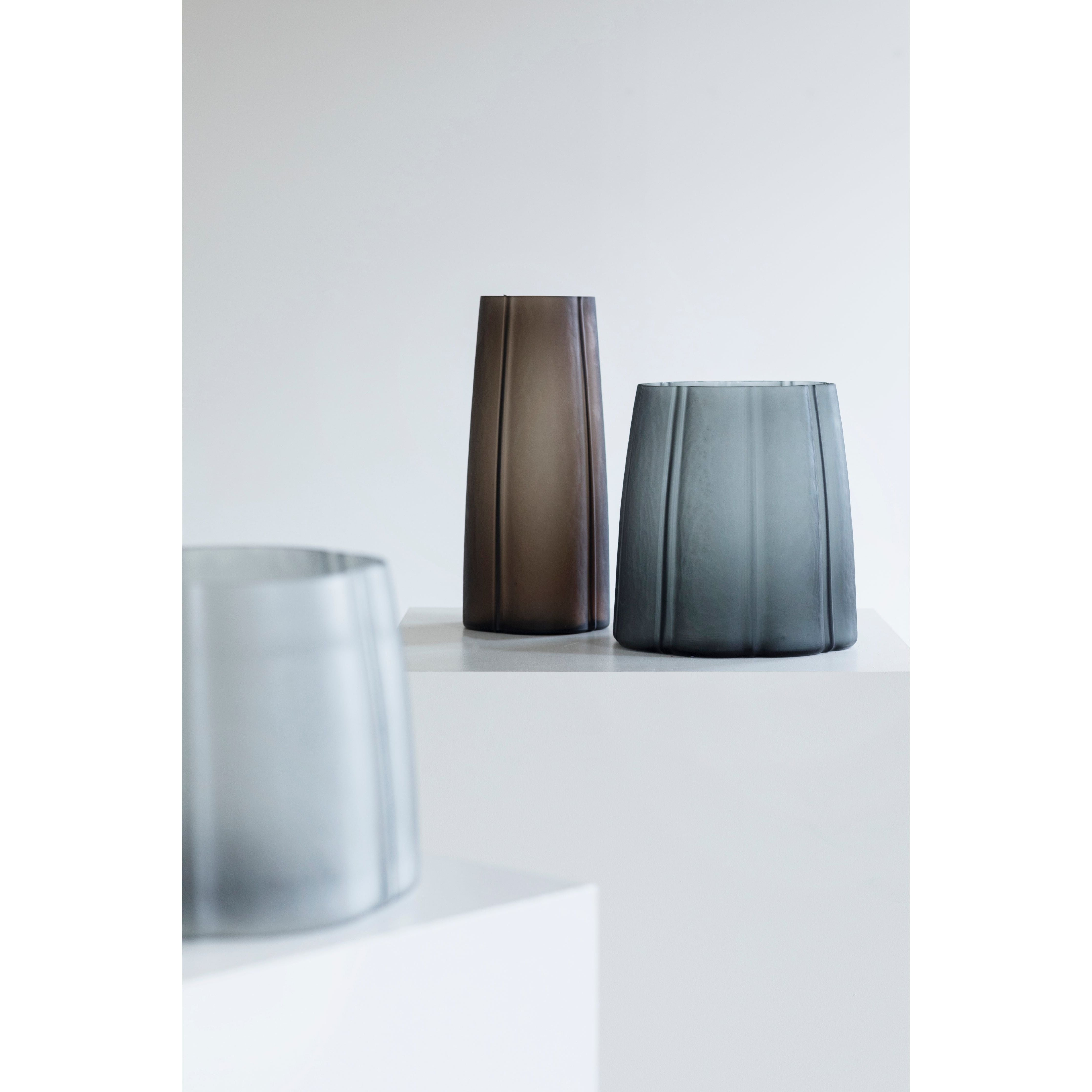 Serax_glass_vases_Shape_Piet Boon set_of_three