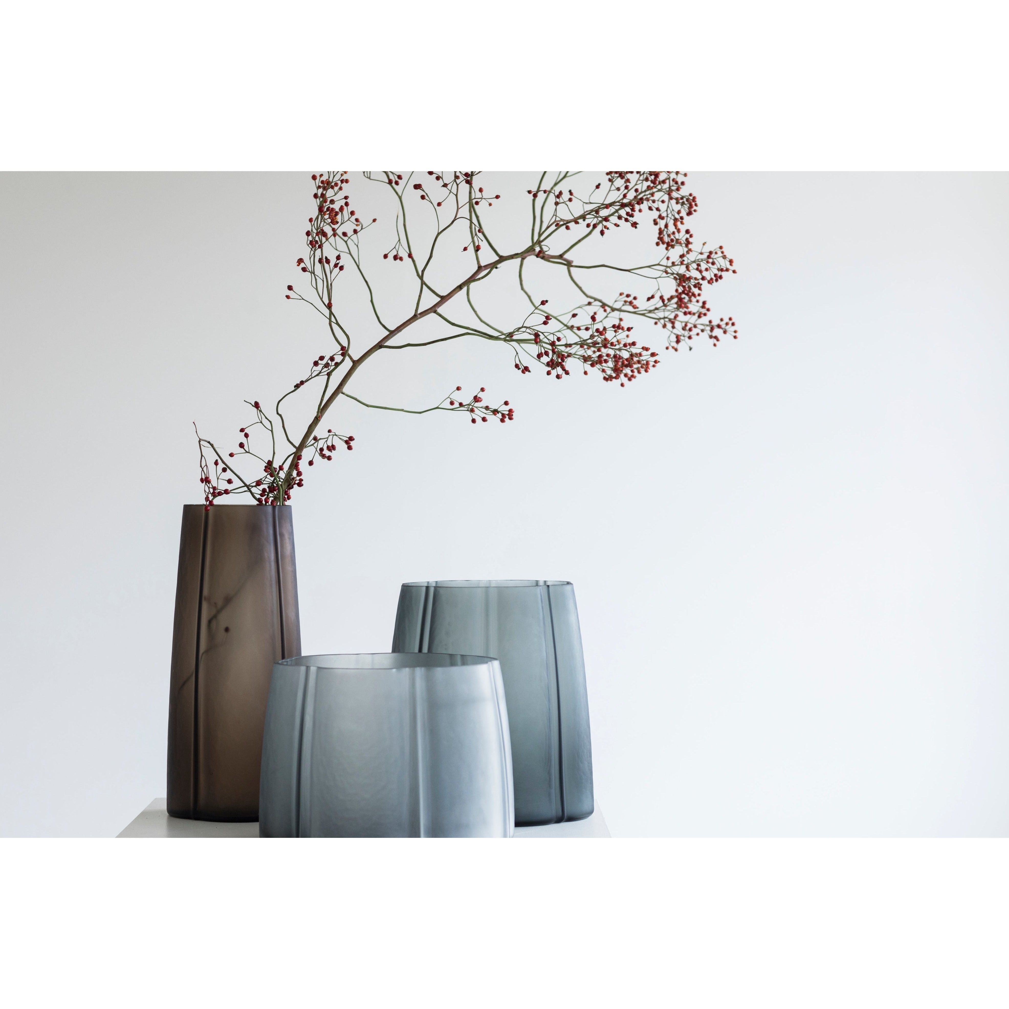 Serax_glass_vases_Shape_Piet Boon set_of_three