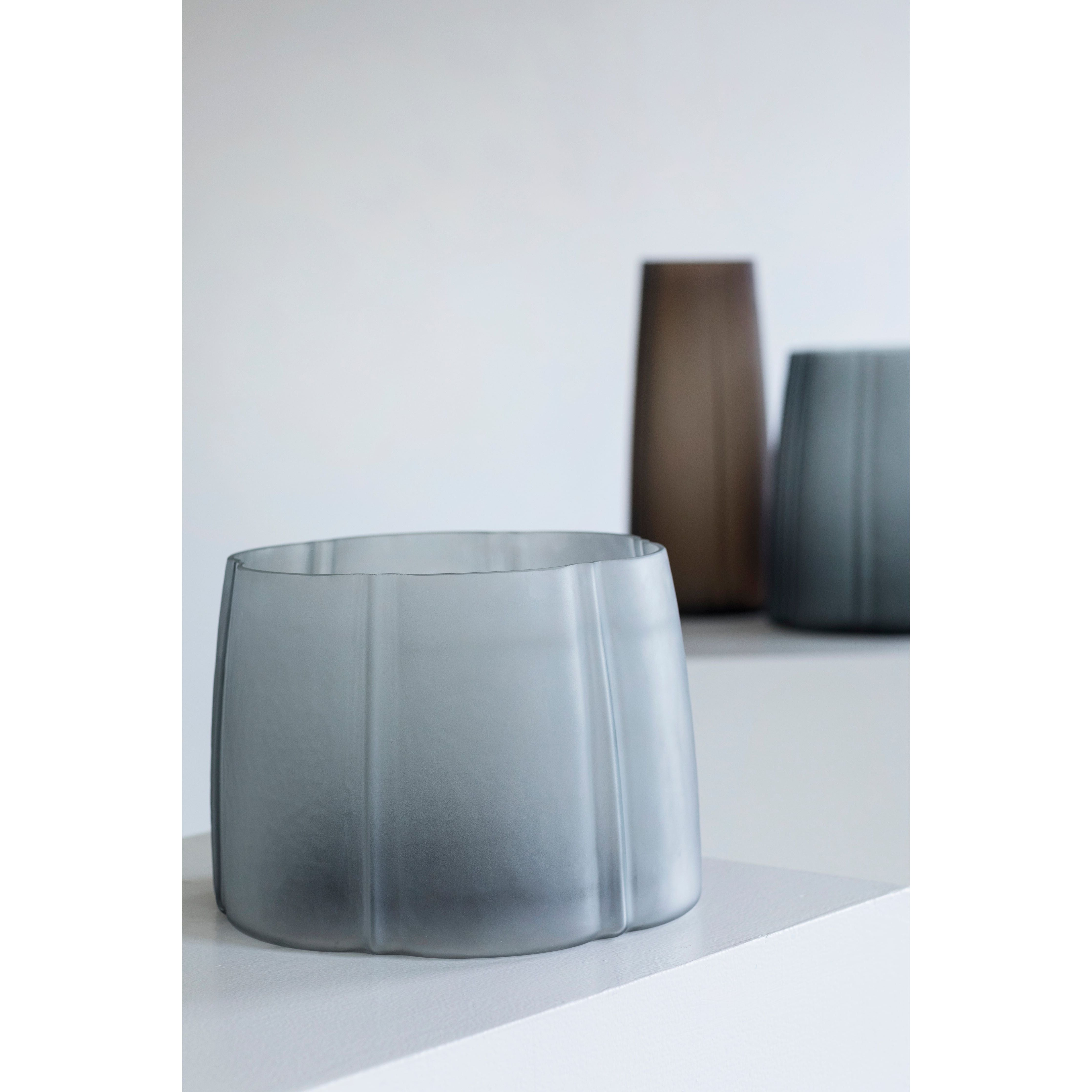 Serax_glass_vases_Shape_Piet Boon set_of_three