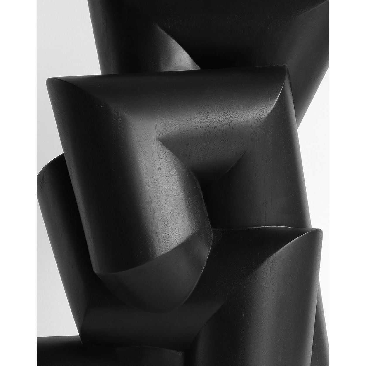 Modern_Shapes_wood Sculpture_Teak_Absid_Pipe_3L
