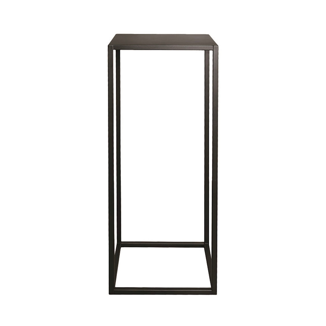 Scapa_Home_black_powdercoated_metal_console_stand_Cubo_low_40cmx40cmx100cm Scapa_Home_black_powdercoated_metal_console_stand_Cubo_low_40cmx40cmx100cm
