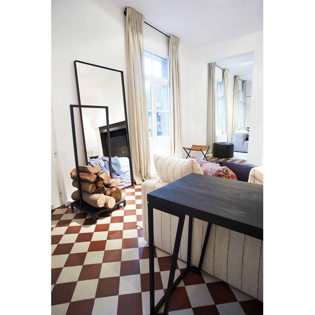 Scapa_Home_black powdercoated metal Wood_storage rack_inside Scapa_Home_black powdercoated metal Wood_storage rack_inside