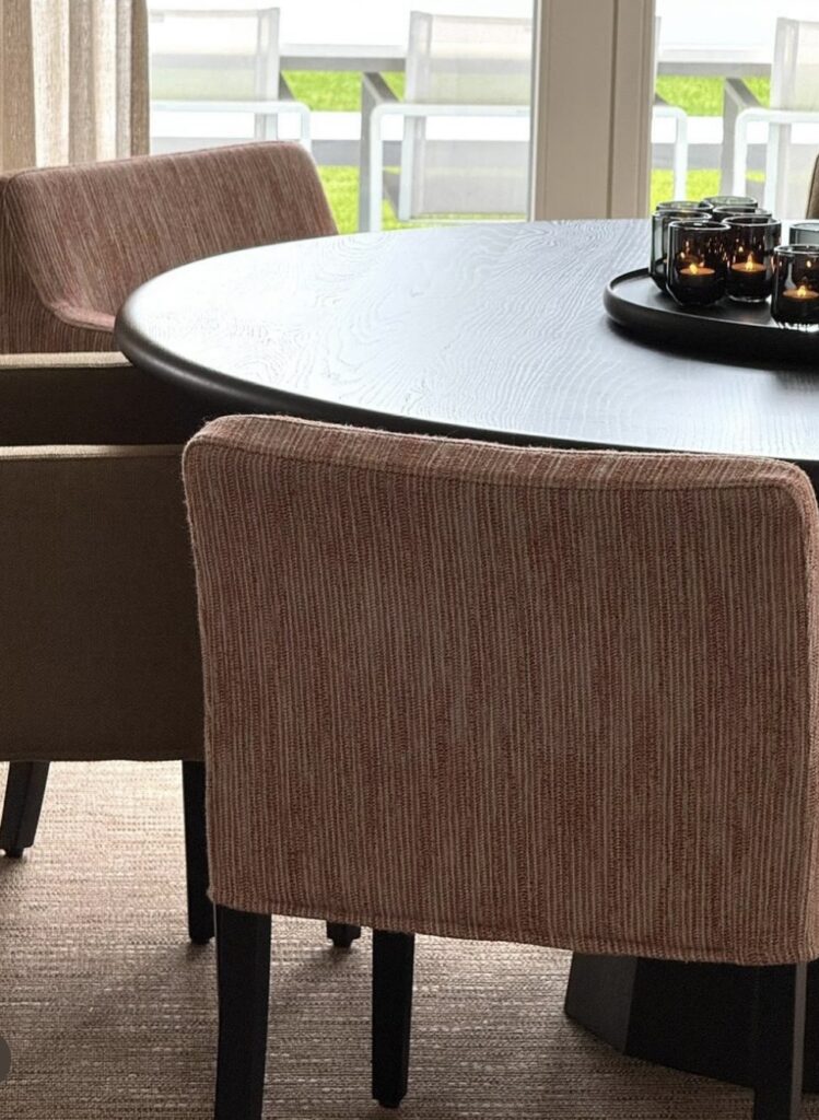 Scapa Home eetstoel 'Davi' in stof Talbot Copper