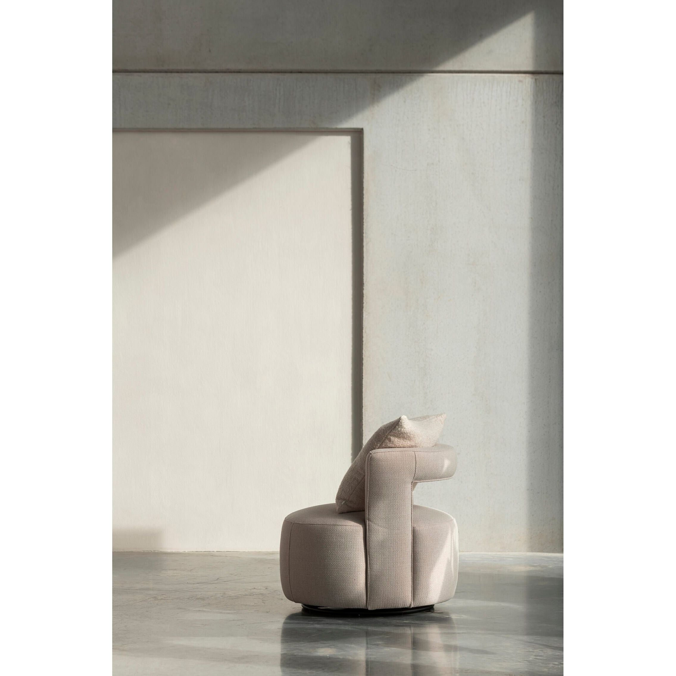 Scapa Home Brent swivel side view with cushion Scapa Home Brent swivel side view with cushion