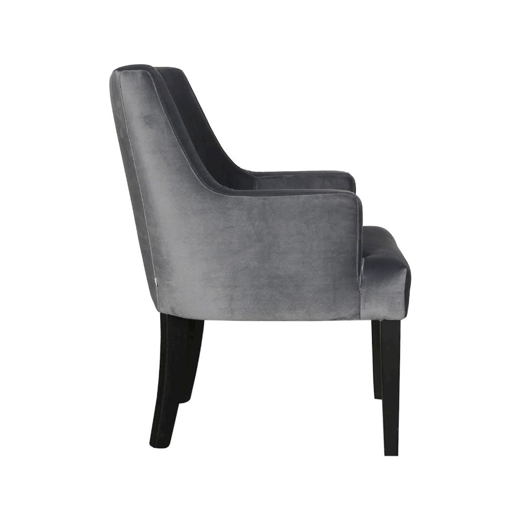 Scapa Home dining chair Philip side view