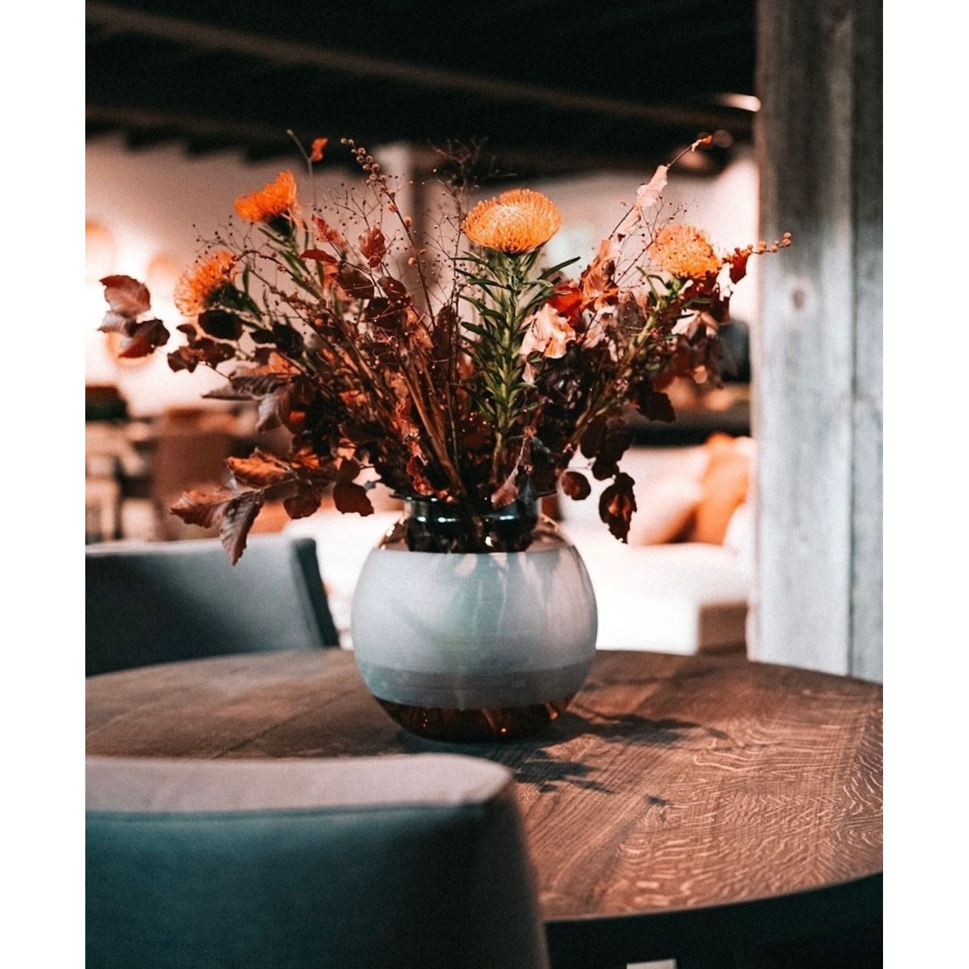 Scapa_Home_glass_vase_Matt_in_vison_in_table_setting