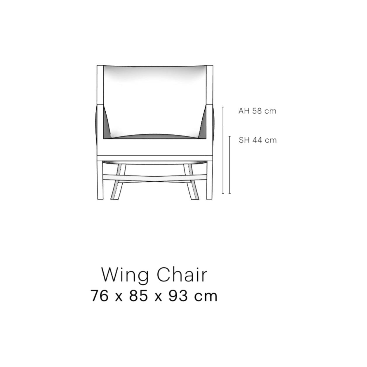 Scapa_Home_fauteuil_Russel_front_view_fully_upholstered_wing_chair_full size render with measurements Scapa_Home_fauteuil_Russel_front_view_fully_upholstered_wing_chair_full size render with measurements