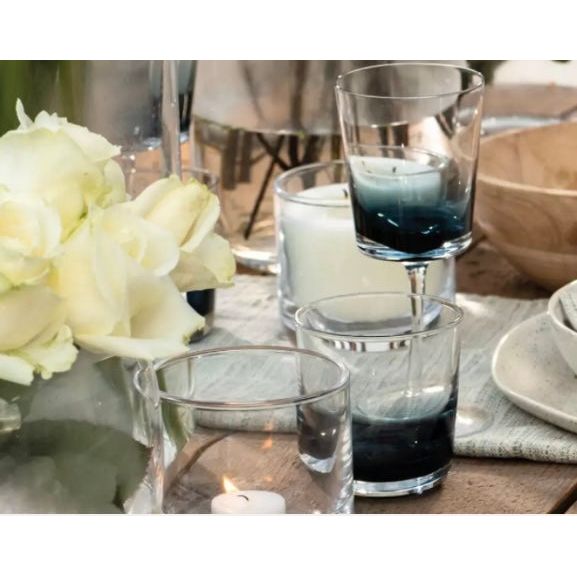 Scapa Home wineglasses set Splash in blue