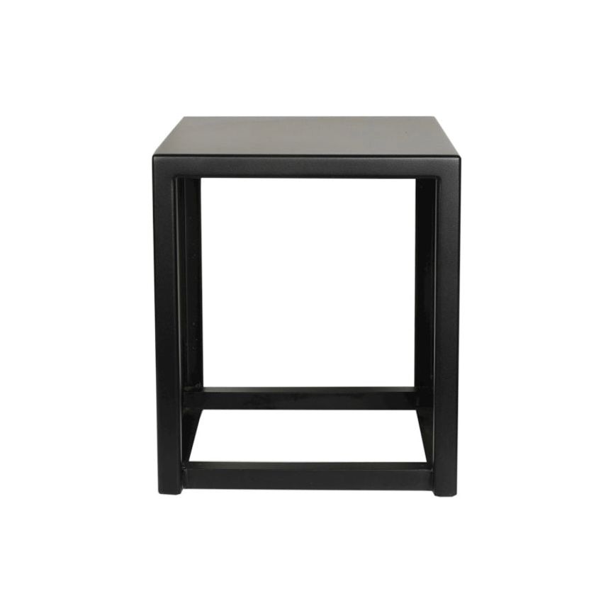 Scapa Home black square outdoor side table Limni (35x35x40cm)