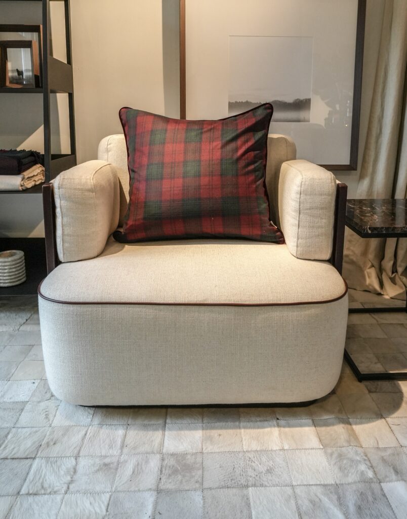 Scapa Home sierkussen Lindsay check Tartan in 60 x 60 cm