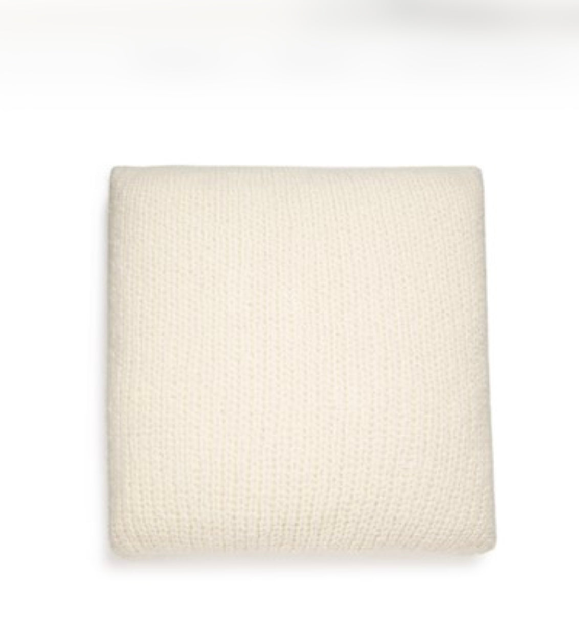 Scapa Home vierkant sierkussen 'Lulu' in kalkwit