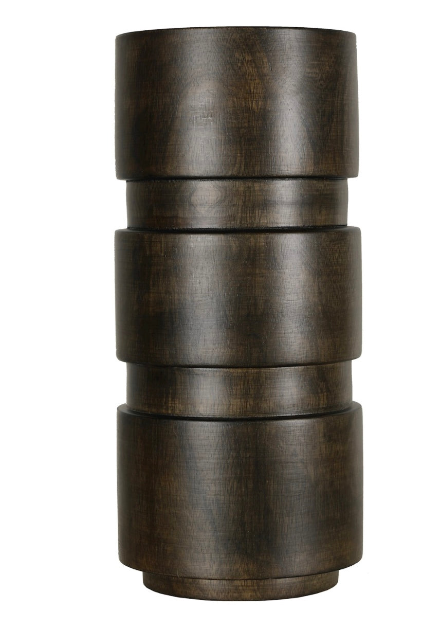 Scapa Home houten object 'Pilar' L in wenge