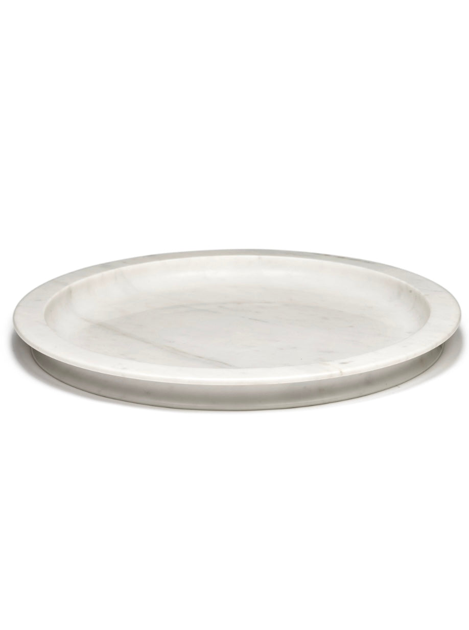 Serax by Kelly Wearstler XL witte marmeren schaal