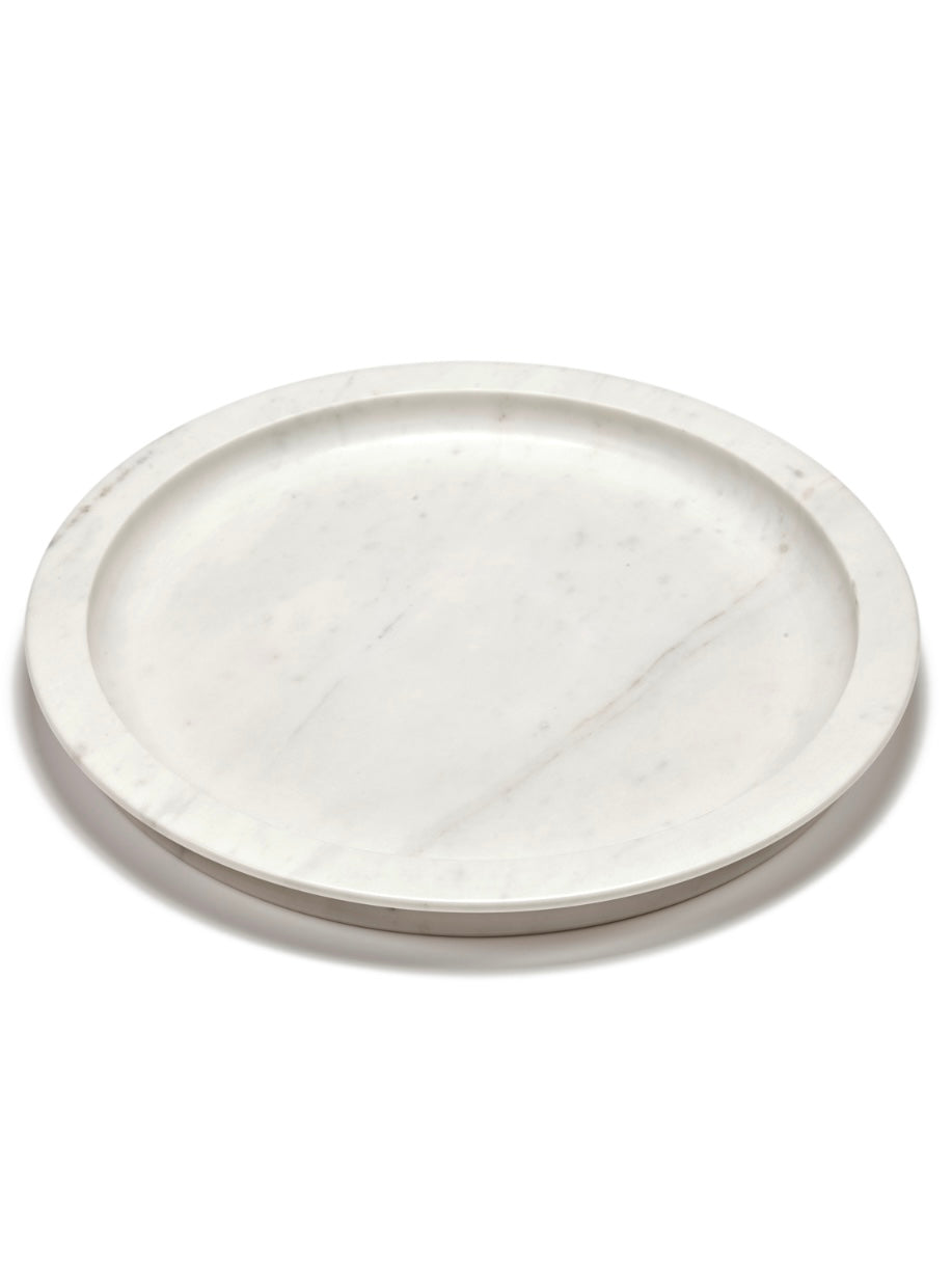 Serax by Kelly Wearstler XL witte marmeren schaal2 Serax by Kelly Wearstler XL witte marmeren schaal2