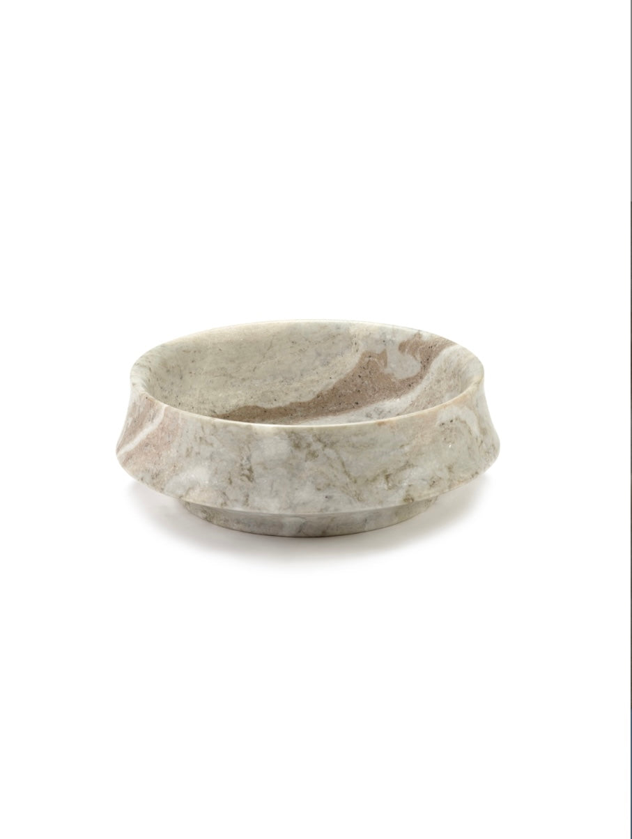 Serax by Kelly Wearstler licht beige marmeren schaal