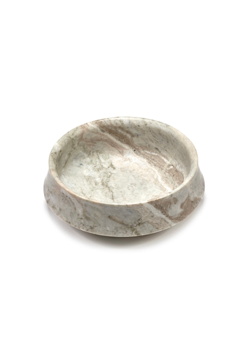 Serax by Kelly Wearstler licht beige marmeren schaal3