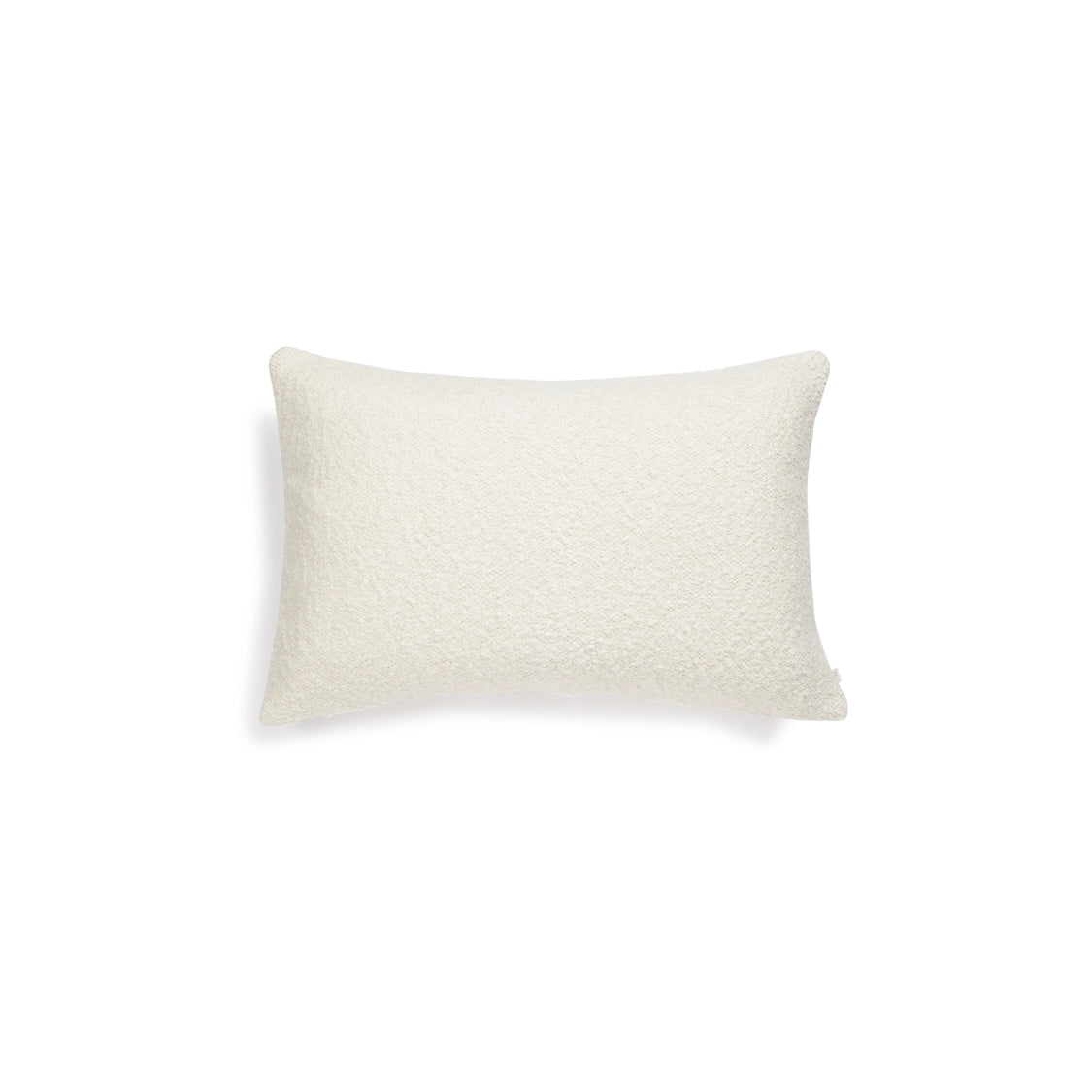 Scapa Home bouclÃ© decorative cushion 'Lewis' in lime white 40 x 60 cm