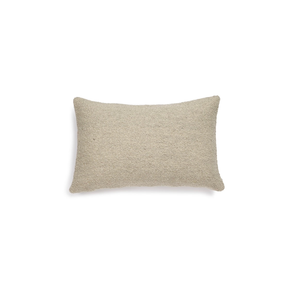 Scapa Home bouclÃ© decorative cushion â€˜Lewisâ€™ in sand 40 x 60 cm