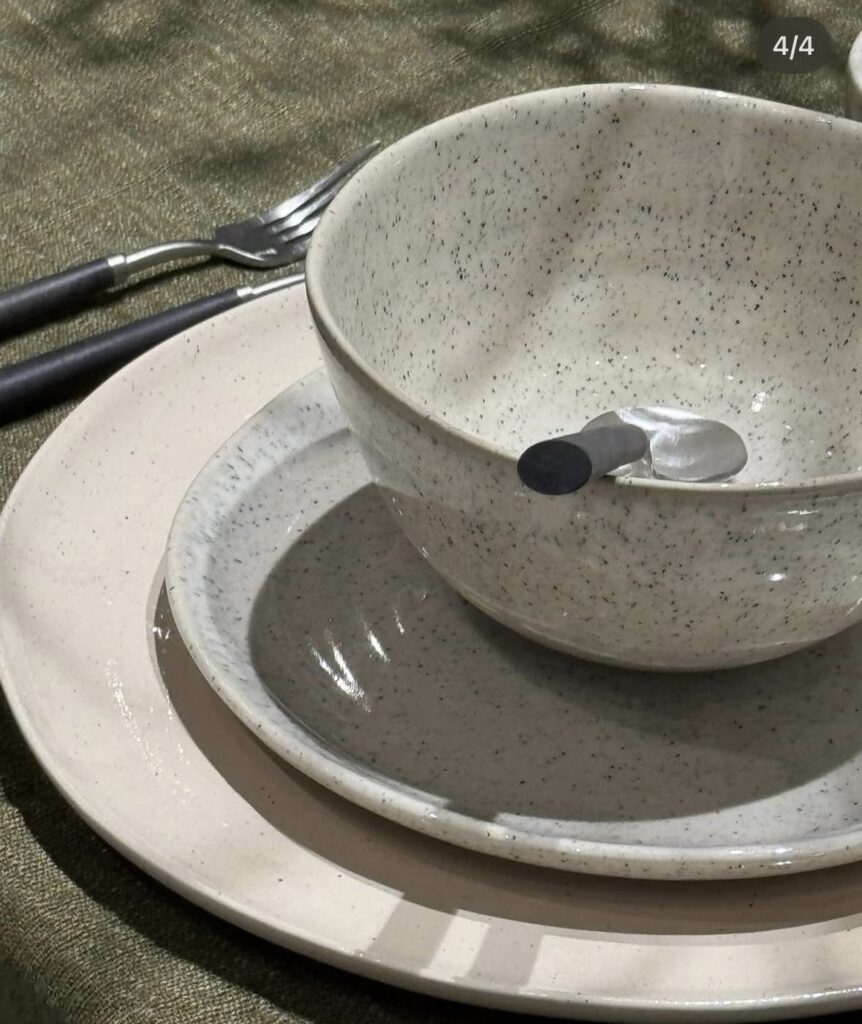 Scapa Home steengoed servies 'Peneda' in ivoor kleur