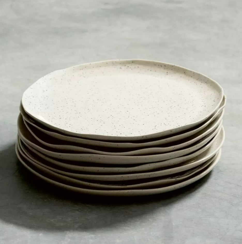 Scapa Home steengoed borden 'Peneda' in ivoor kleur Scapa Home steengoed borden 'Peneda' in ivoor kleur