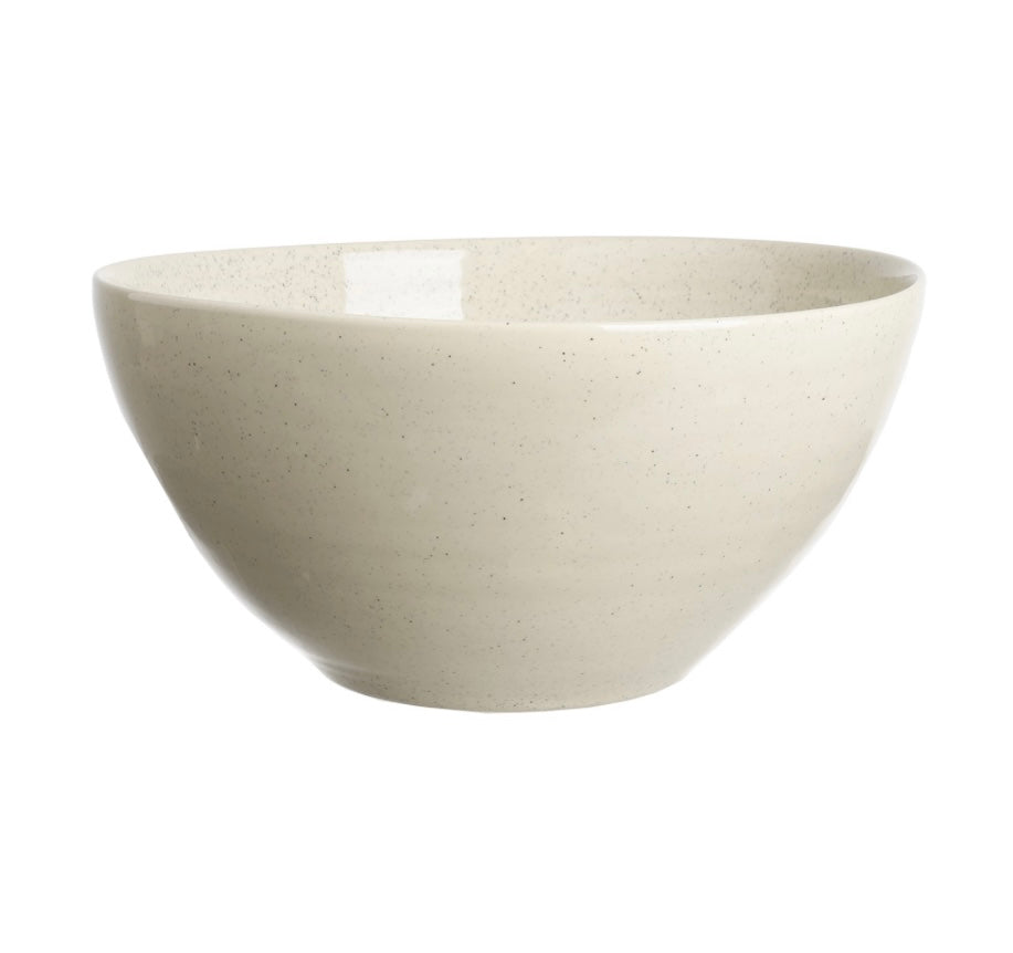 Scapa Home steengoed kom 'Peneda' in ivoor kleur Scapa Home stoneware bowl 'Peneda' in ivory colour