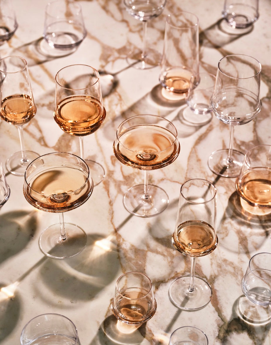 Serax by Kelly Wearstler champagne coupes en glazen â€˜Dune'