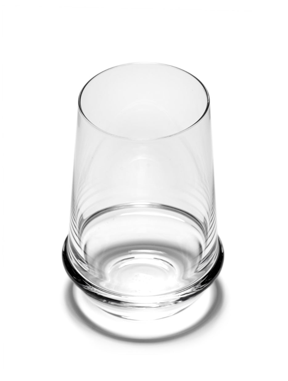 Serax by Kelly Wearstler hoog waterglas  â€˜Dune' bovenaanzicht