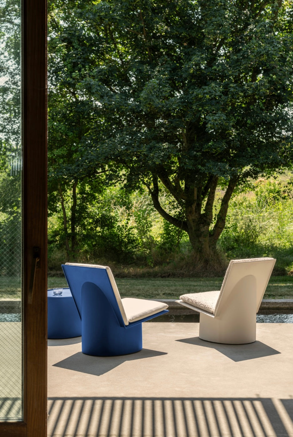 Serax by Marie Michielssen outdoor loungesset'Valerie' in blauw
