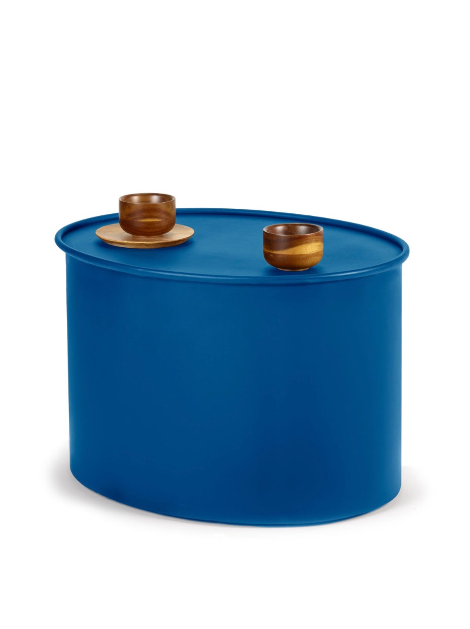 Serax by Marie Michielssen outdoor tafeltje 'Valerie' in blauw