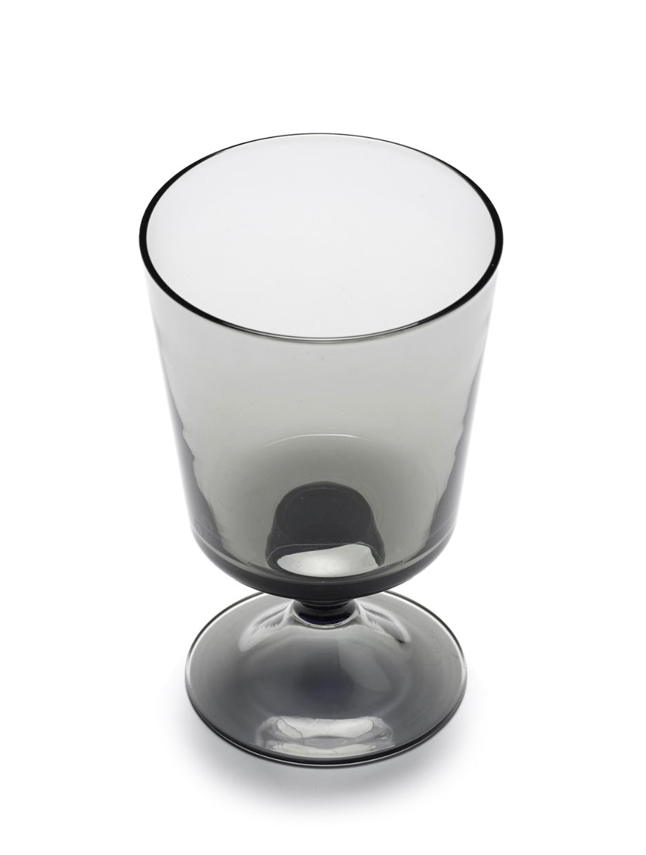 Serax by Marie Michielssen rode wijnglazen set van 4 'La Mere' in grijs bovenaanzicht Serax by Marie Michielssen rode wijnglazen set van 4 'La Mere' in grijs bovenaanzicht