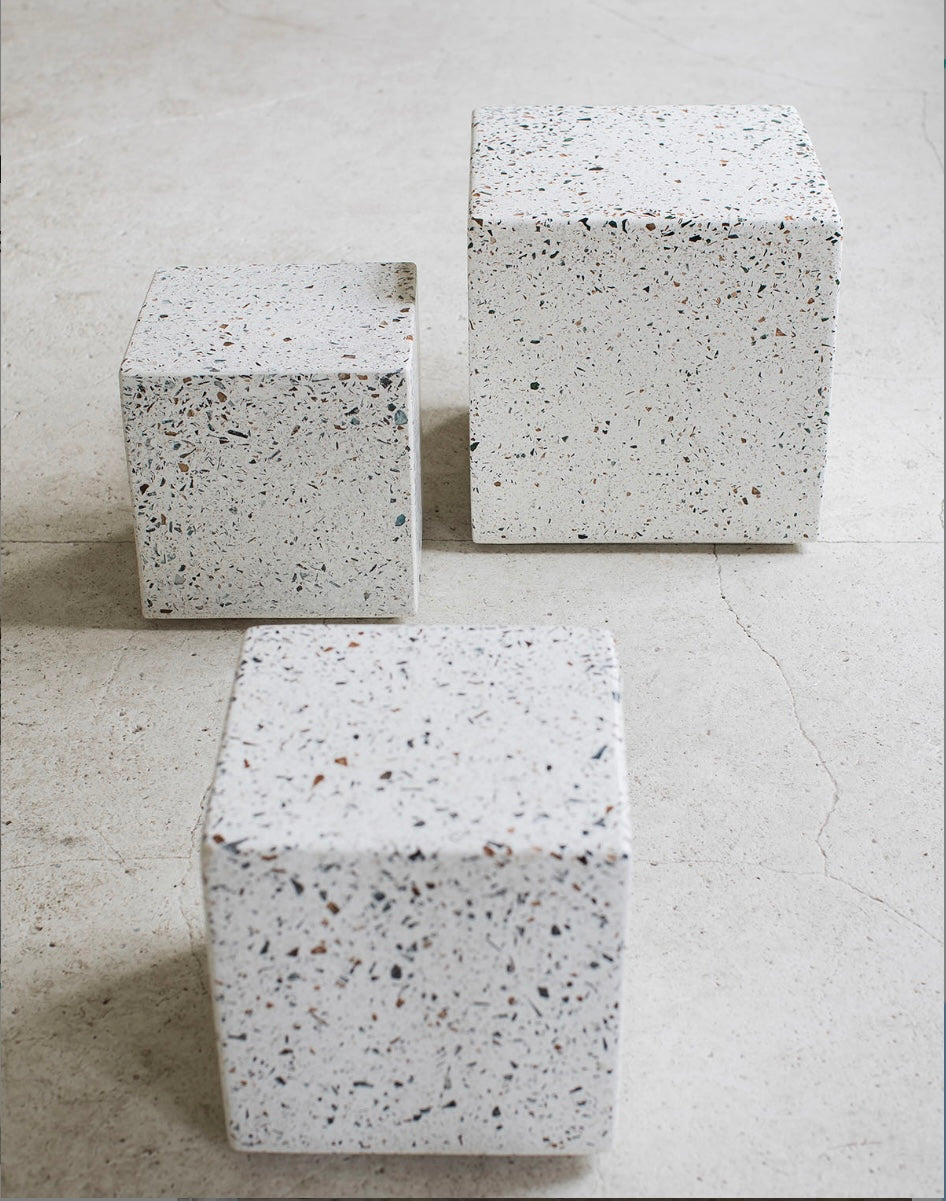 Serax by Marie Michielssen terrazzo krukje/bijzettafeltje 'Pawn' series