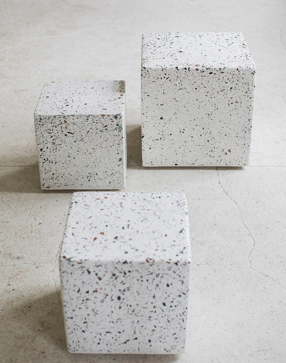 Serax by Marie Michielssen terrazzo krukje/bijzettafeltje 'Pawn' series