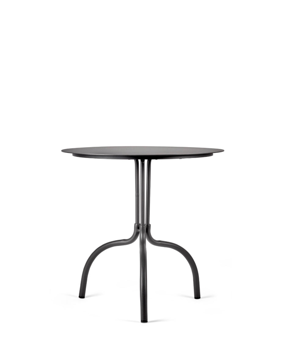 Serax by Piet Boon outdoor aluminium bistro tafeltje 'Patio' in zwart Serax by Piet Boon outdoor aluminium bistro tafeltje 'Patio' in zwart